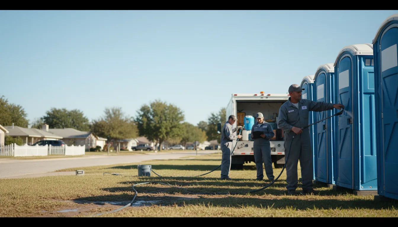 Long-Term Portable Toilet Rental in Mccool, MS near me